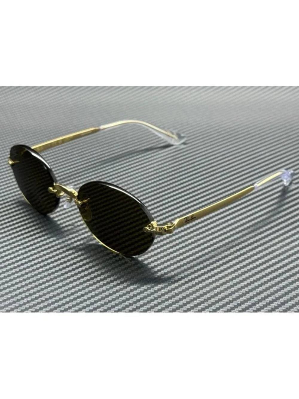 New Ray-Ban Men Arista Gold Sunglasses 54-20-145